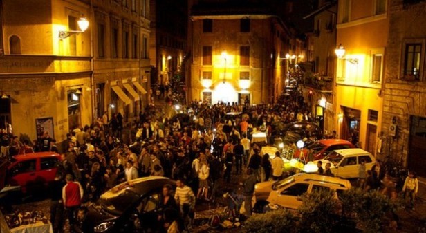 trastevere quartiere movida