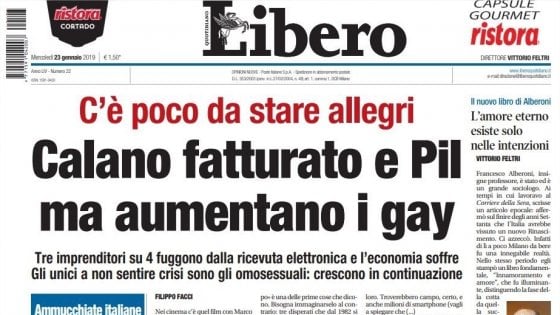libero fatturato e gay