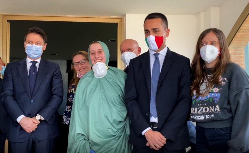conte di maio liberazione di Silvia Romano